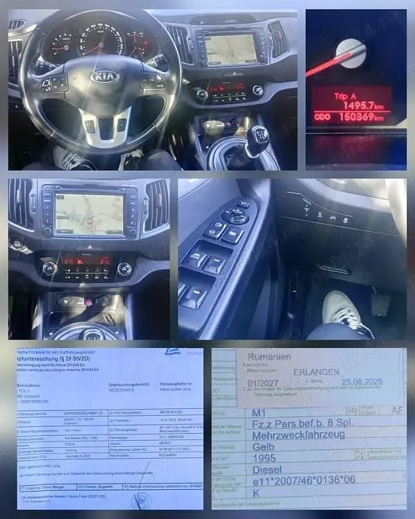 Second-hand Kia Sportage 136 CP (100 kW) 2014 SUV