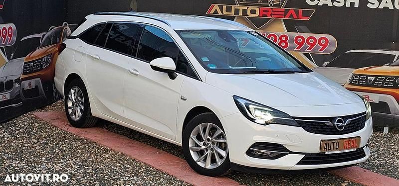 Culoarealb Utilizat 2021 Opel Astra Elegance Break | 8.990 EUR (Preț bun) - Imagine 1/4