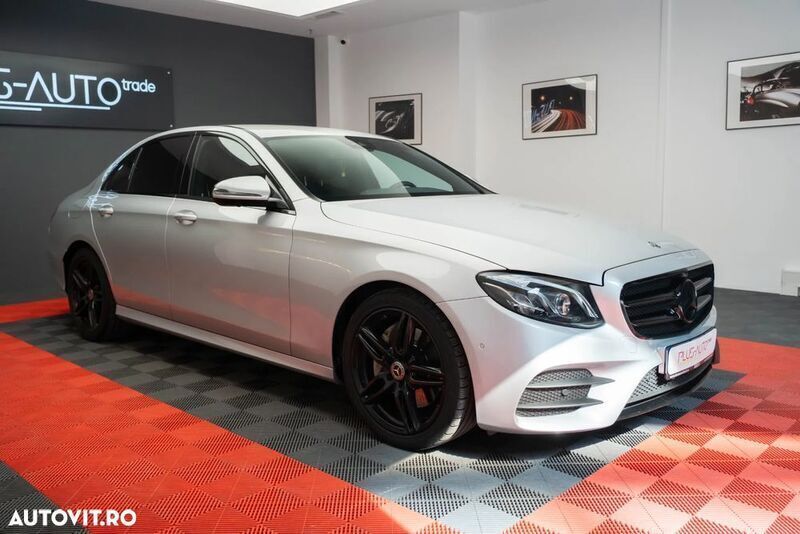 Gri Utilizat 2018 Mercedes E200 AMG line Berlinǎ | 28.990 EUR - Imagine 1/4