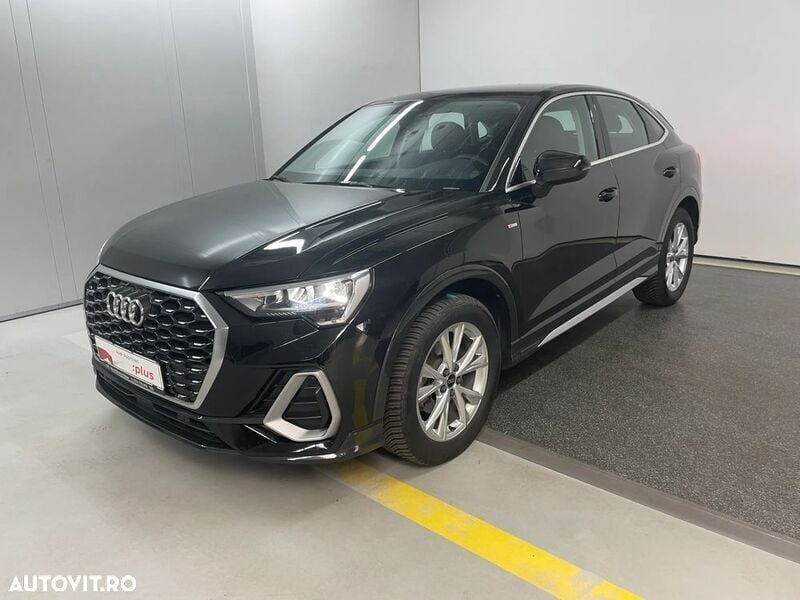Negru Utilizat 2023 Audi Q3 Sportback S-Line SUV | 38.490 EUR - Imagine 1/4