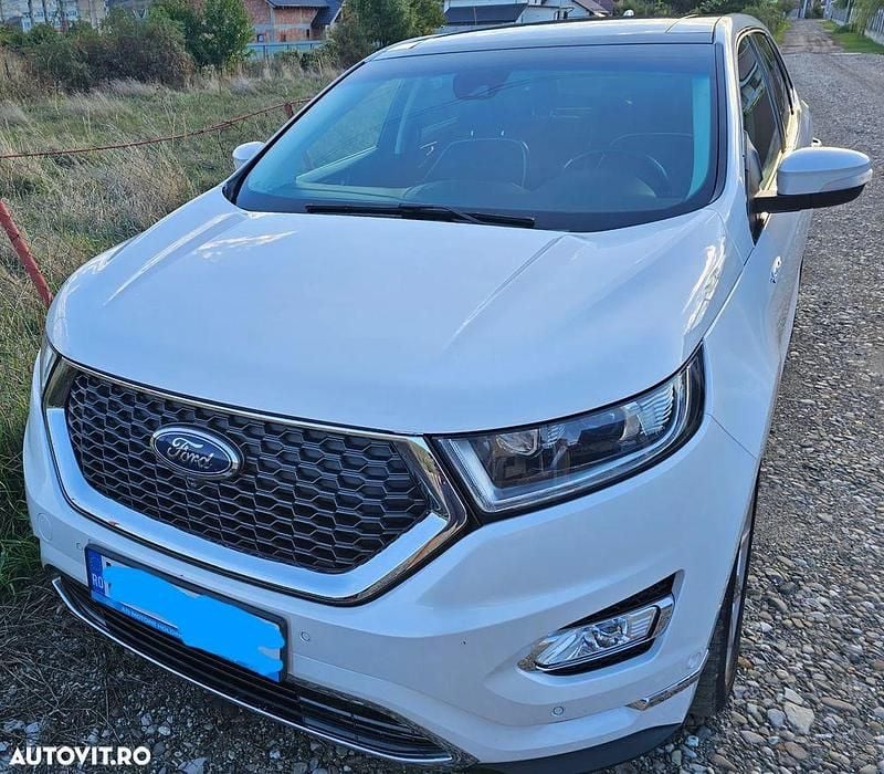 Culoarealb Utilizat 2018 Ford Edge Vignale SUV | 22.500 EUR (Preț OK) - Imagine 1/4