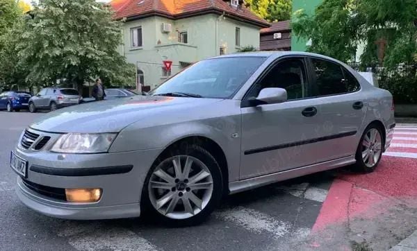Argintiu Utilizat 2006 Saab 9-3 Aero Berlinǎ | 7.650 EUR - Imagine 1/4