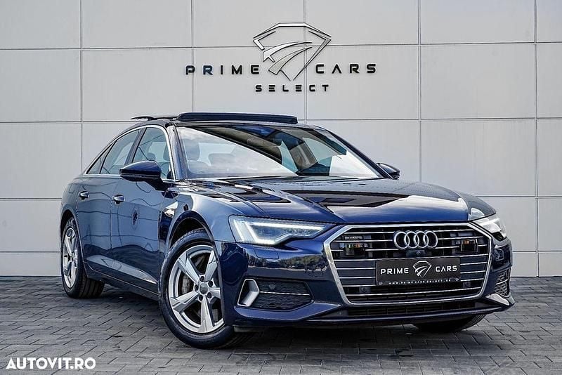Culoarealbastru Utilizat 2020 Audi A6 Design Berlinǎ | 36.990 EUR (Puțin scump) - Imagine 1/4