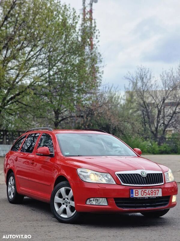 Rosu Utilizat 2010 Skoda Octavia Impuls Edition Break | 2.150 EUR (Super Preț) - Imagine 1/4