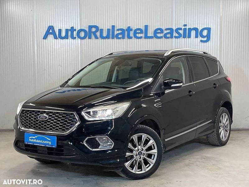 Negru Utilizat 2019 Ford Kuga Vignale SUV | 16.890 EUR (Preț OK) - Imagine 1/4