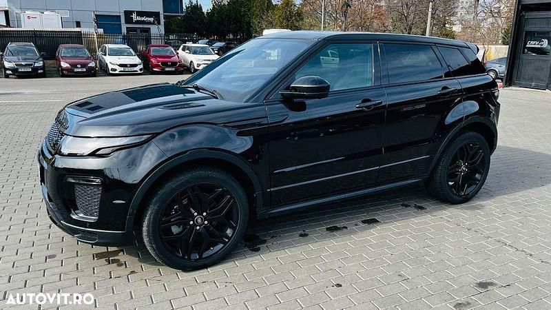 Second-hand Land Rover Range Rover evoque SE Dynamic 240 CP (176 kW) 2015 Culoarenegru SUV