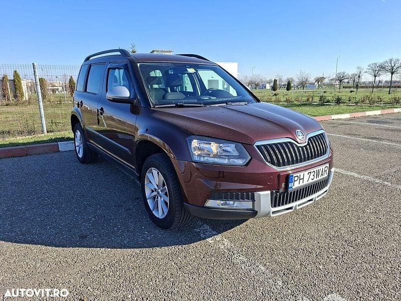 Second-hand Skoda Yeti Outdoor Style 150 CP (110 kW) 2015 Culoarerosu SUV