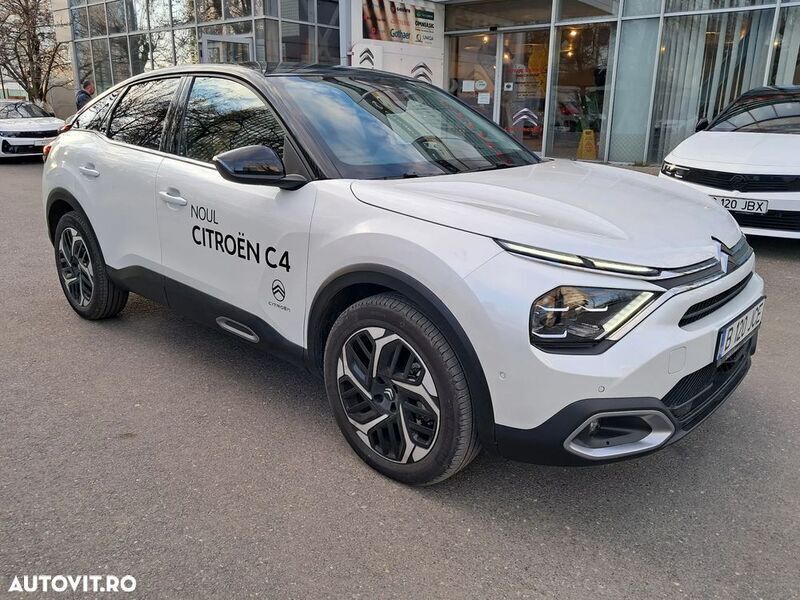 Alb Nouă 2024 Citroën C4 PureTech Coupe | 23.900 EUR - Imagine 1/4