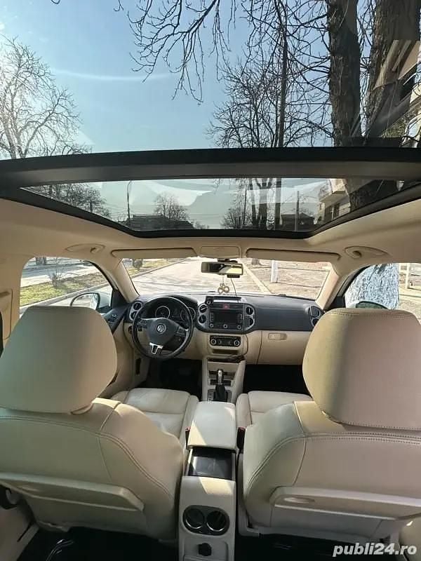 Second-hand VW Tiguan 140 CP (102 kW) 2010 Alb SUV