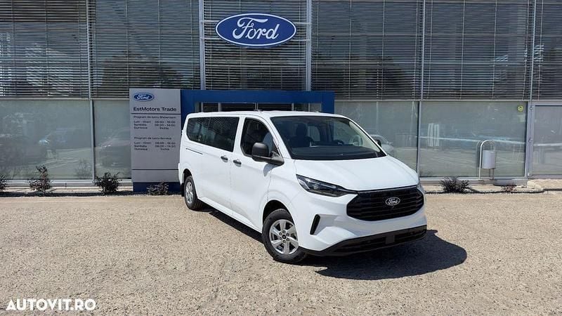 Culoarealb Nouă 2025 Ford Transit Custom Break | 42.807 EUR - Imagine 1/4