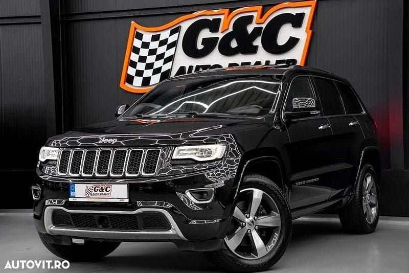 Culoarenegru Utilizat 2015 Jeep Grand Cherokee Overland SUV | 17.900 EUR (Puțin scump) - Imagine 1/4