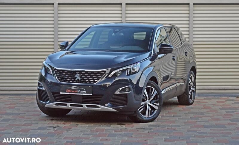 Negru Utilizat 2021 Peugeot 3008 GT-line SUV | 17.490 EUR (Preț bun) - Imagine 1/4