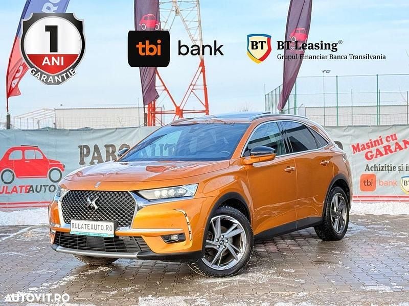 Culoareportocaliu Utilizat 2021 DS Automobiles DS7 Crossback Bastille Plus SUV | 19.500 EUR (Preț OK) - Imagine 1/4