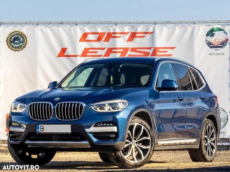 Culoarealbastru Utilizat 2019 BMW X3 xLine SUV | 29.500 EUR (Preț OK) - Imagine 1/4