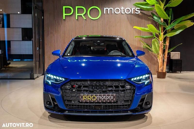 Culoarealbastru Utilizat 2021 Audi S8 Berlinǎ | 86.000 EUR (Preț OK) - Imagine 1/4