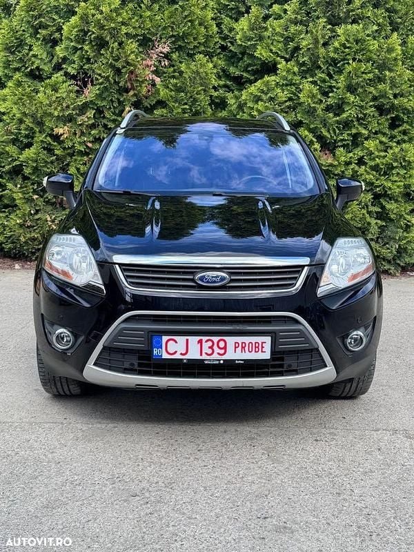 Negru Utilizat 2009 Ford Kuga Titanium SUV | 6.599 EUR (Preț OK) - Imagine 1/4