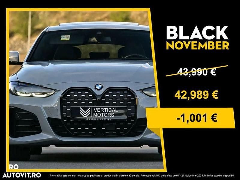 Culoarealte culori Utilizat 2023 BMW 420 Gran Coupé M Sport Coupe | 42.989 EUR (Preț OK) - Imagine 1/4