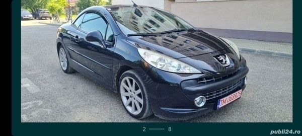 Utilizat 2009 Peugeot 207 CC Cabrio | 4.900 EUR - Imagine 1/4