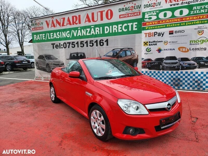 Second-hand Opel Tigra Cosmo 90 CP (66 kW) 2006 Rosu Cabrio