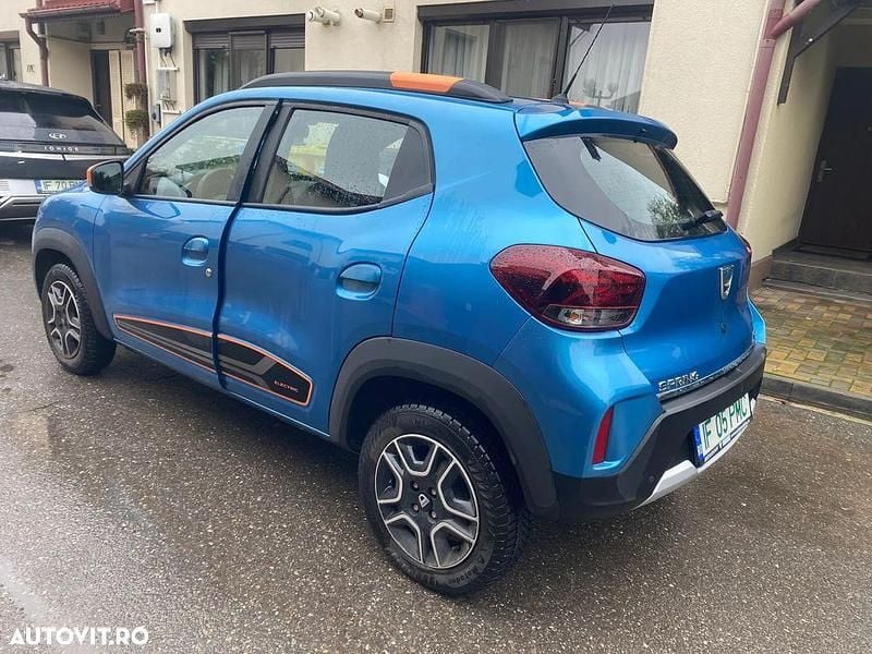 Culoarealbastru Utilizat 2021 Dacia Spring Expression Hatchback | 7.900 EUR (Preț OK) - Imagine 1/4