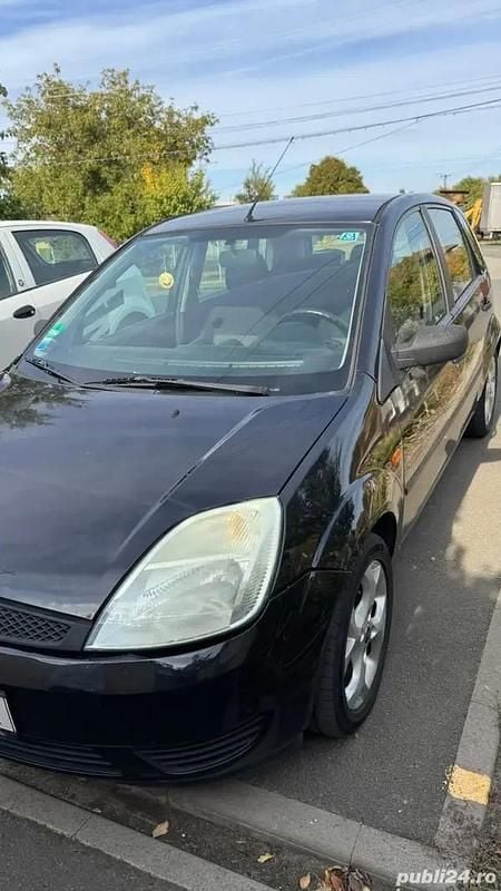 Negru Utilizat 2005 Ford Fiesta Berlinǎ | 1.300 EUR - Imagine 1/4