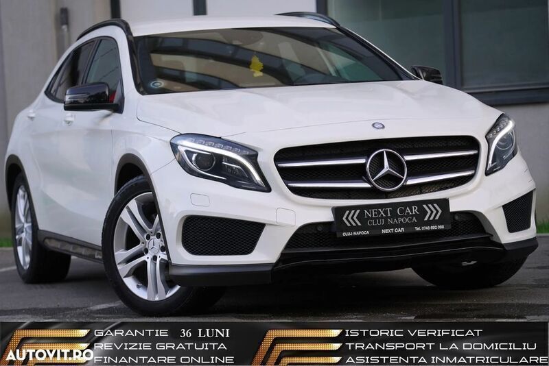 Alb Utilizat 2015 Mercedes GLA220 AMG line SUV | 17.950 EUR - Imagine 1/4