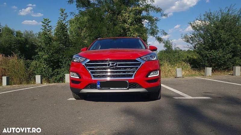 Rosu Utilizat 2019 Hyundai Tucson Style SUV | 19.550 EUR (Preț OK) - Imagine 1/4