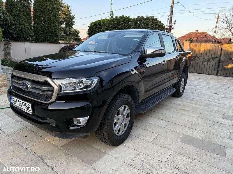 Culoarenegru Utilizat 2021 Ford Ranger XLT Pickup | 25.300 EUR (Super Preț) - Imagine 1/4