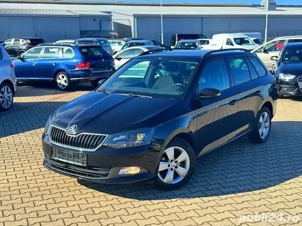 Second-hand Skoda Fabia Ambition 90 CP (66 kW) 2015 Negru Hatchback