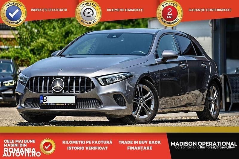 Negru Utilizat 2020 Mercedes A180 Style Hatchback | 19.950 EUR (Preț OK) - Imagine 1/4