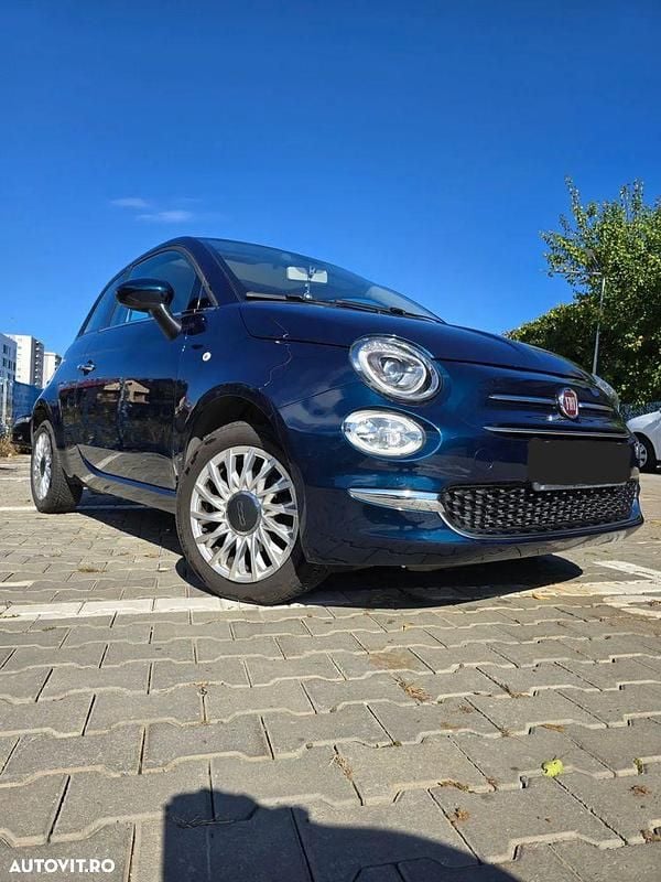 Culoarealbastru Second-hand 2017 Fiat 500 Hatchback | 8.900 EUR (Preț OK) - Imagine 1/4