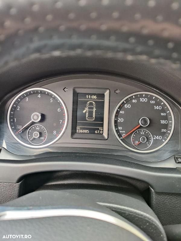 Negru Utilizat 2012 VW Tiguan Life SUV | 8.500 EUR (Preț bun) - Imagine 1/4