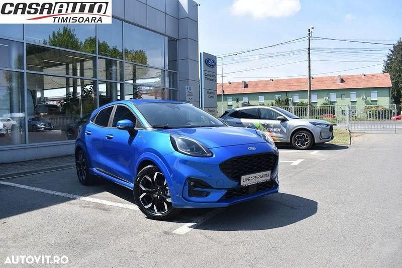 Culoarealbastru Utilizat 2022 Ford Puma SUV | 22.990 EUR - Imagine 1/4