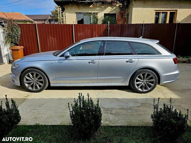 Second-hand Audi A6 S-Line 190 CP (139 kW) 2017 Culoareargint Break