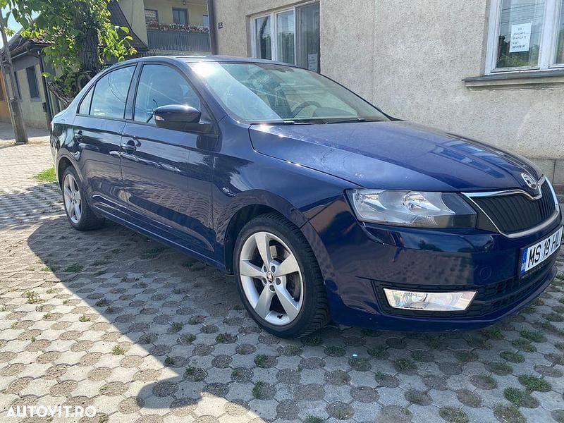 Culoarealbastru Utilizat 2016 Skoda Rapid Active Berlinǎ | 6.300 EUR (Preț bun) - Imagine 1/4