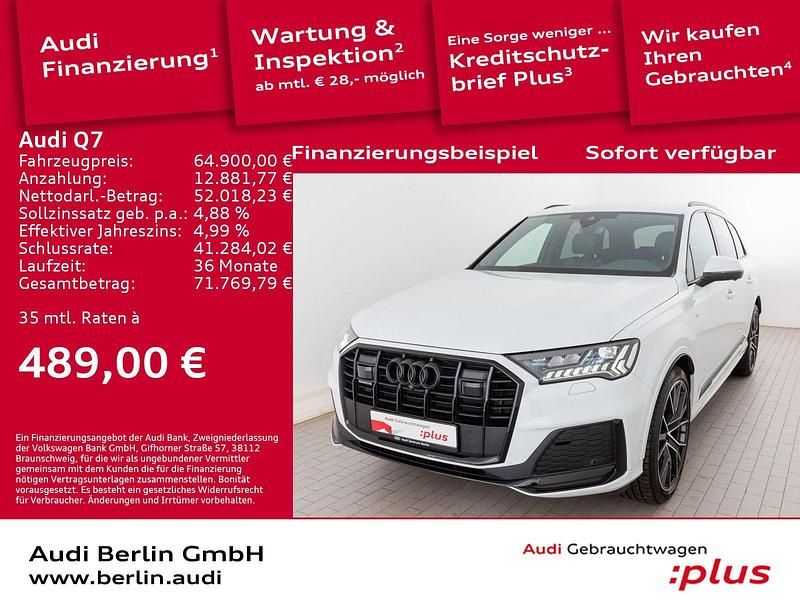 Utilizat 2023 Audi Q7 S-Line SUV | 69.620 EUR (Preț bun) - Imagine 1/1