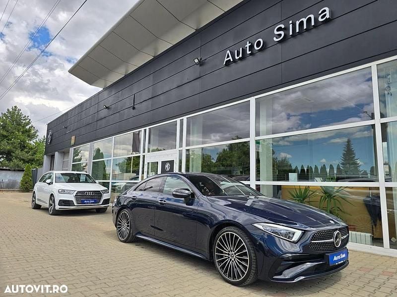 Albastru Utilizat 2022 Mercedes CLS400 Coupe | 53.990 EUR - Imagine 1/4