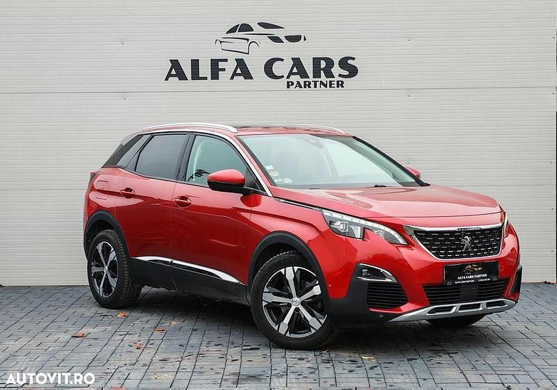 Second-hand Peugeot 3008 Allure 131 CP (96 kW) 2018 Culoarerosu SUV