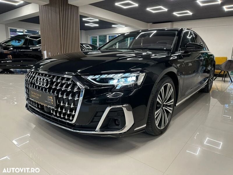 Negru Utilizat 2022 Audi A8 Design Berlinǎ | 83.779 EUR - Imagine 1/4