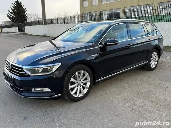 Negru Utilizat 2016 VW Passat Break | 11.500 EUR (Preț bun) - Imagine 1/4