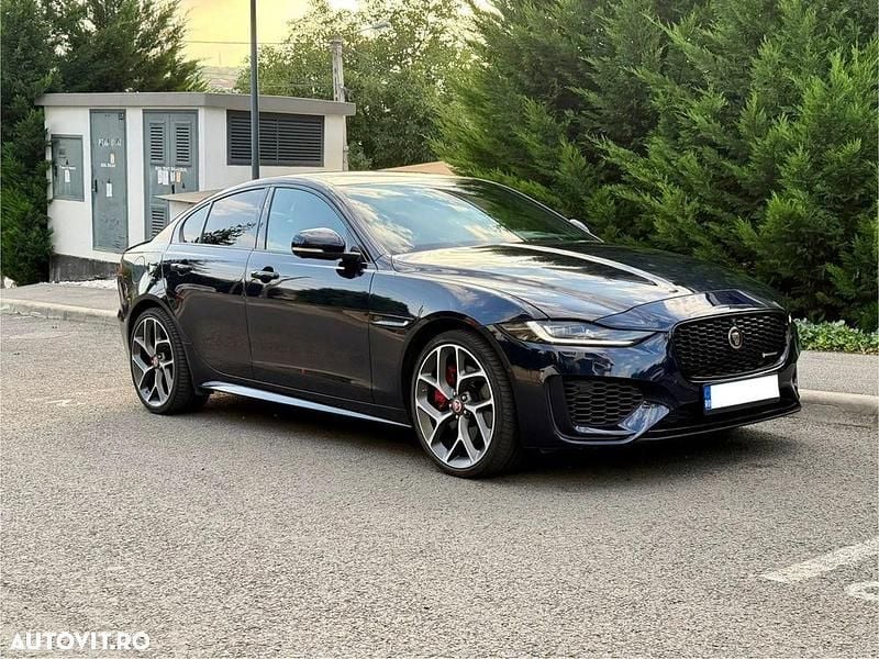 Culoarealbastru Utilizat 2021 Jaguar XE R-Dynamic Berlinǎ | 33.490 EUR (Scump) - Imagine 1/4