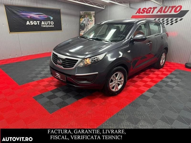 Negru Utilizat 2013 Kia Sportage SUV | 9.699 EUR (Preț OK) - Imagine 1/4