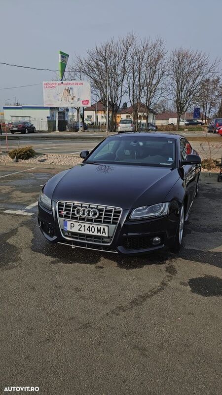 Negru Utilizat 2009 Audi S5 Coupe | 11.300 EUR - Imagine 1/4