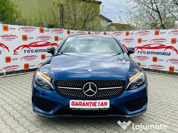 Second-hand Mercedes C300 AMG 245 CP (180 kW) 2017 Albastru Berlinǎ