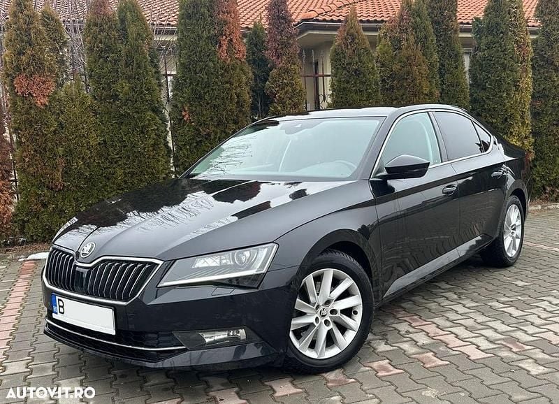 Second-hand Skoda Superb Ambition 150 CP (110 kW) 2019 Culoarenegru Berlinǎ