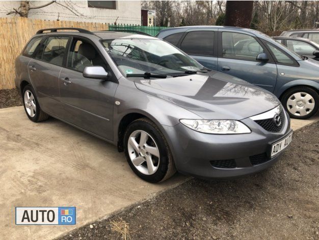 Gri Utilizat 2004 Mazda 6 Break | 2.199 EUR (Super Preț) - Imagine 1/4