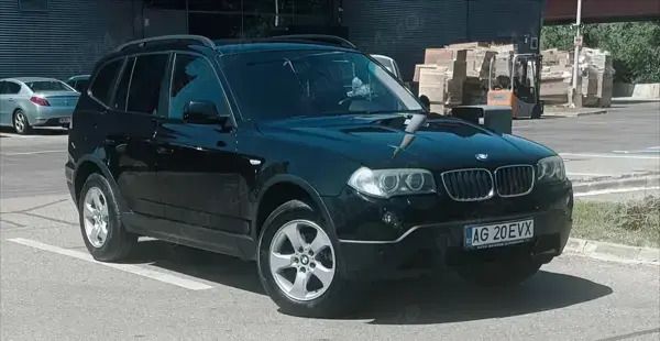 Negru Utilizat 2008 BMW X3 SUV | 6.350 EUR (Preț OK) - Imagine 1/4