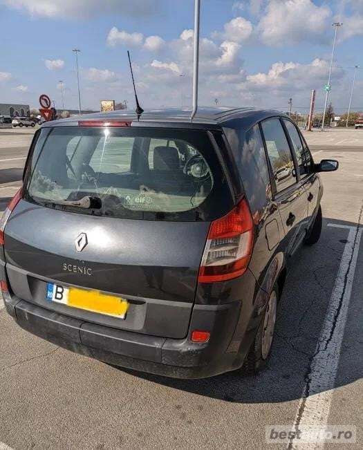 Negru Utilizat 2006 Renault Scénic II Monovolum | 1.790 EUR - Imagine 1/3