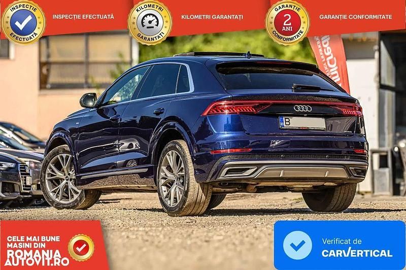 Second-hand Audi Q8 Premium 231 CP (169 kW) 2021 Culoarealbastru SUV