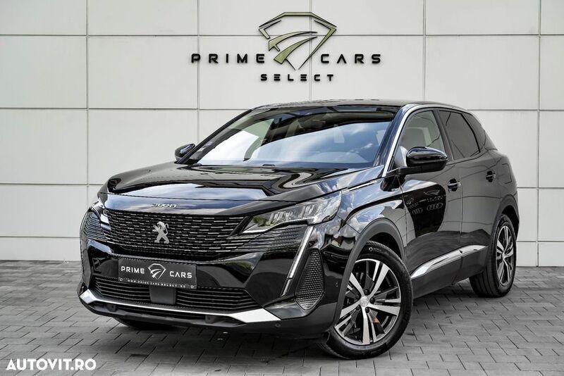 Negru Utilizat 2021 Peugeot 3008 Allure SUV | 22.349 EUR (Preț OK) - Imagine 1/4